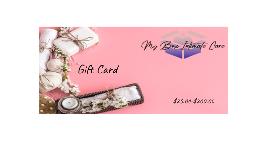 My Box Intimate Care Gift Card